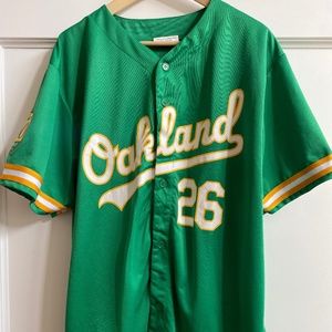Green Oakland A's Jersey (Size XL)